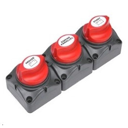 Set de 3 coupe-batteries
