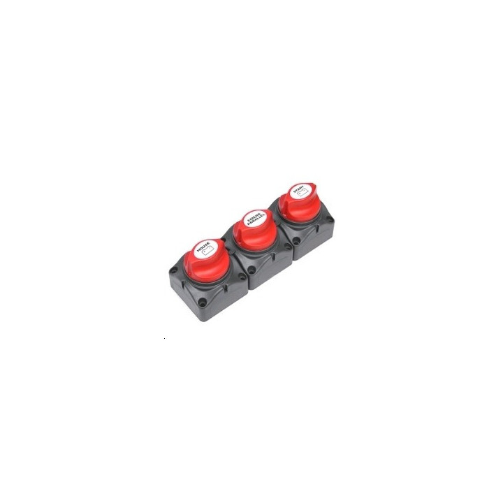 Set de 3 coupe-batteries