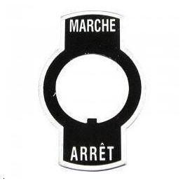 Plaquette Marche/Arrêt
