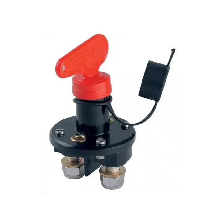 Coupe-batterie unipolaire noir 140A