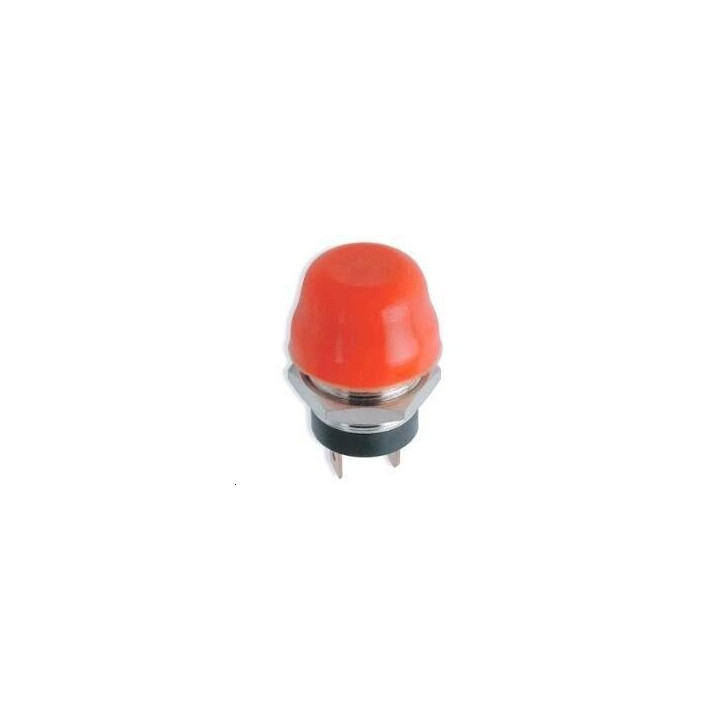 Bouton poussoir 20A OFF-MOM rouge