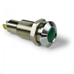 Voyant LED vert 12/24V