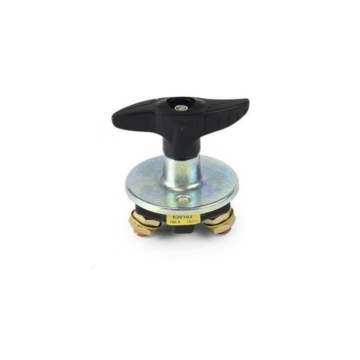 Coupe-batterie unipolaire 150A noir