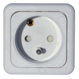 Prises encastrable blanc 230V