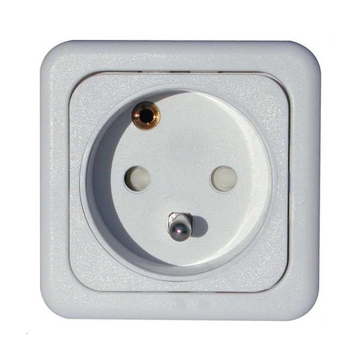 Prises encastrable blanc 230V