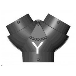 Y sur gaine 100-100x100