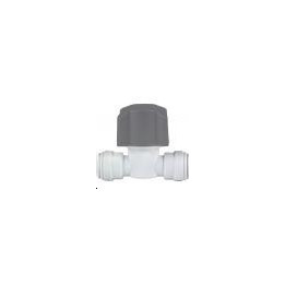 Robinet d'arrêt Ø15mm compact