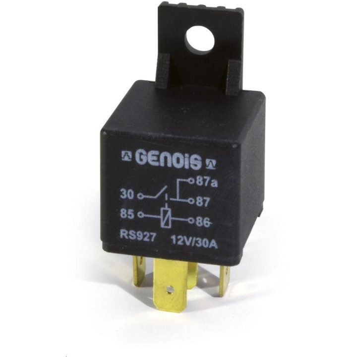 Relais 5 bornes 12V 40/50A standard