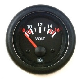 Voltmètre 8-16V Analogique aiguille