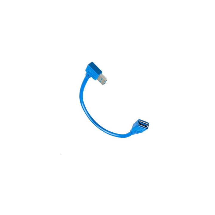 USB extension cable 0,3m one side r