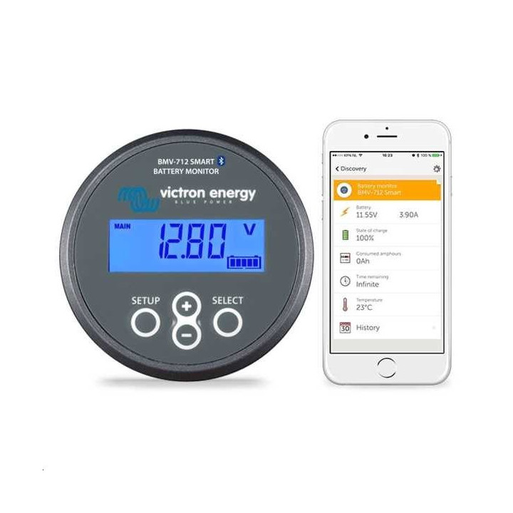 Battery Monitor BMV-712 BLACK Smart