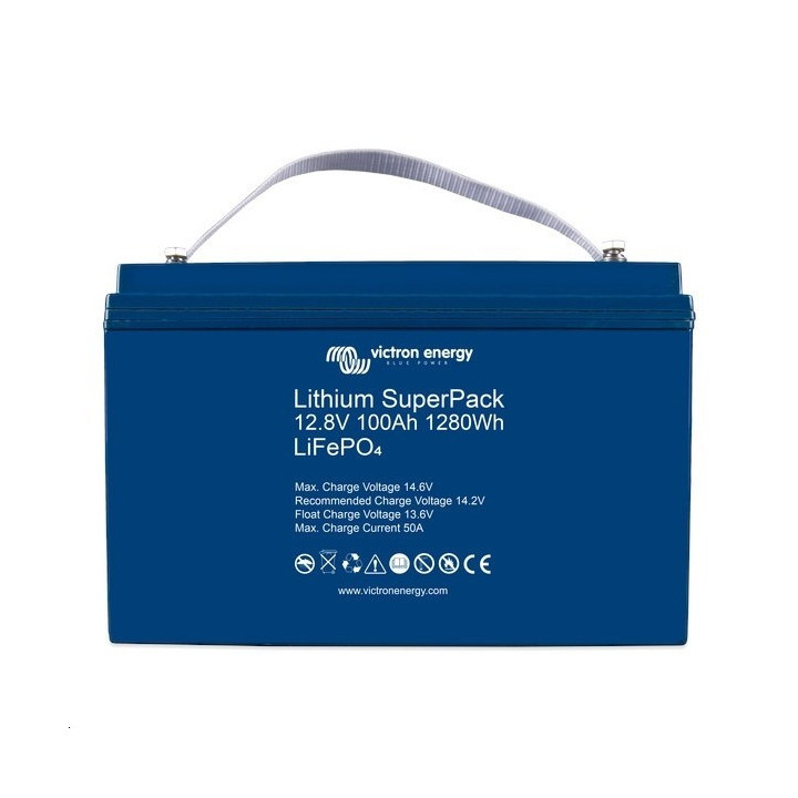 Lith.SuperP12,8V/100Ah(M8)HighCurr*