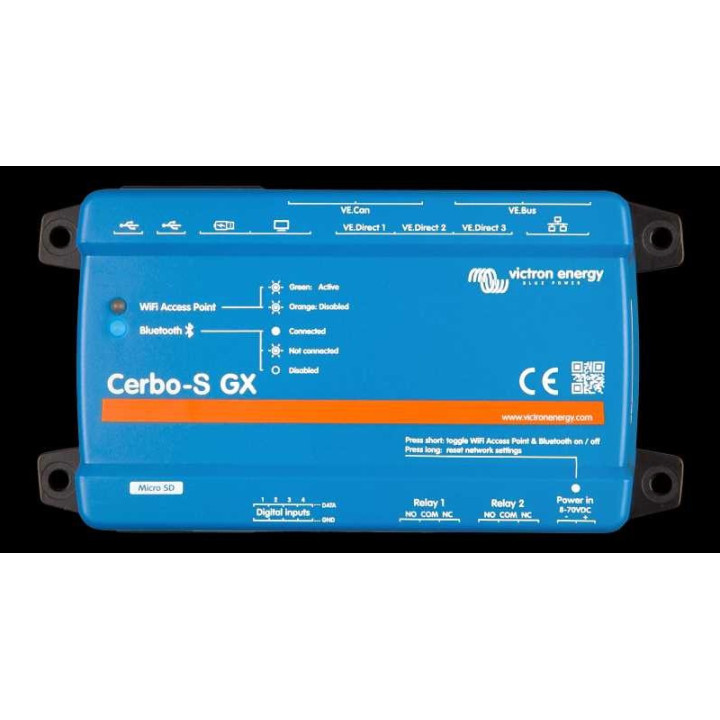 Cerbo-S GX *If 0, order Cerbo GX MK
