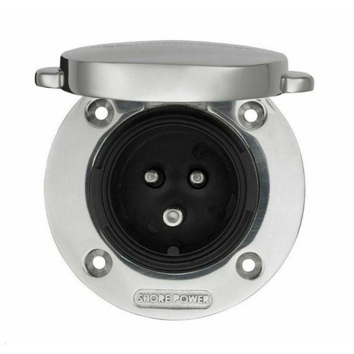 Power Inlet stainless steel with co