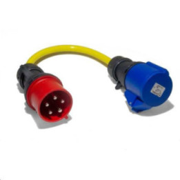Adapter Cord 32A/3 to single ph.-CE