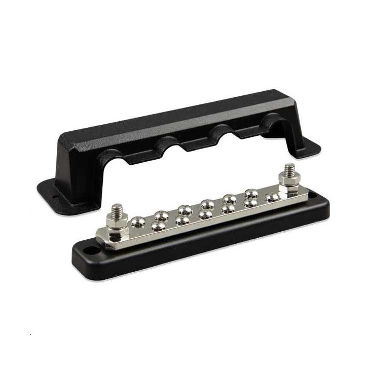 Busbar 250A 2P with 12 screws +cove