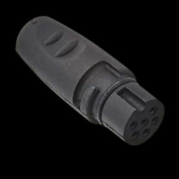Bouchon noir pour connecteur blanc