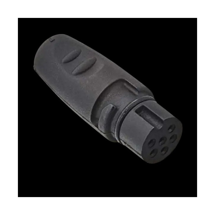 Bouchon noir pour connecteur blanc