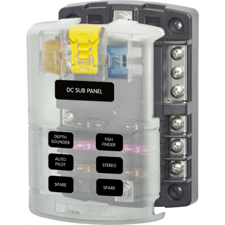 Blue Sea Systems Fuse Block ST-Blad