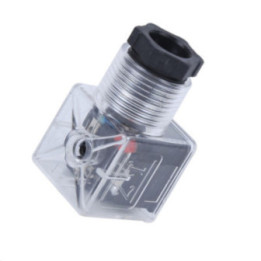 CONNECTEUR V-3V BK12/24VCC AVEC LED