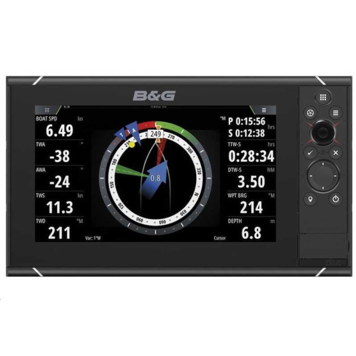 B&G ZEUS3S-9 MFD,NO CARTO,BOAT BLDR