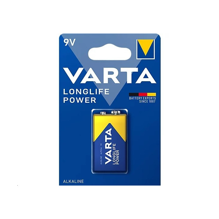 PILE ALCALINE VARTA 9V