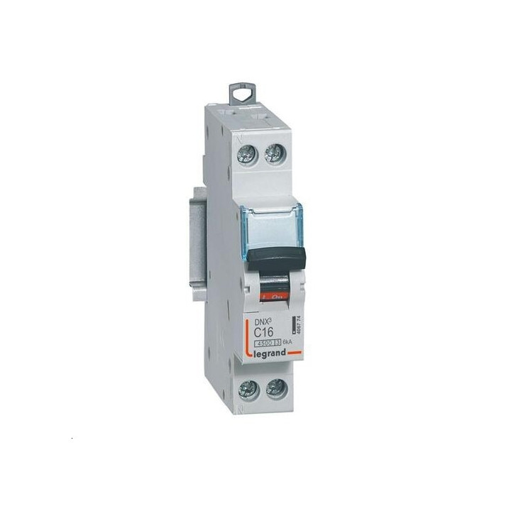Disjoncteur Phase+Neutre 16A