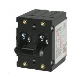 A-Series Black Toggle Circuit Break