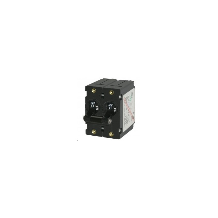 A-Series Black Toggle Circuit Break