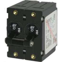 A-Series Black Toggle Circuit Break