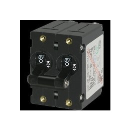 A-Series Black Toggle Circuit Break