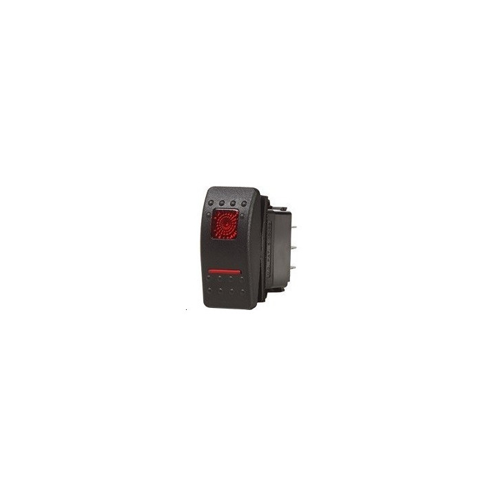 Interrupteur Contura 2 SPDT noir -