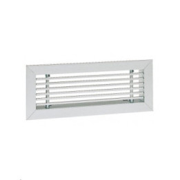 GRILLE DE SOUFFLAGE ALU 400X100 BLA