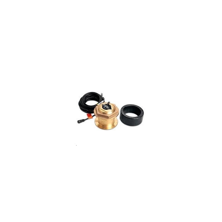 Bronze Tilted Thru-hull Transducer