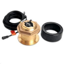Bronze Tilted Thru-hull Transducer