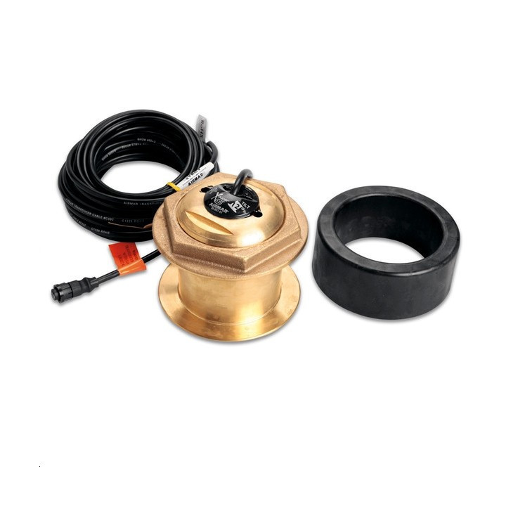 Bronze Tilted Thru-hull Transducer