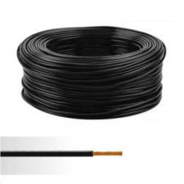 Câble monoconducteur 6mm² NOIR