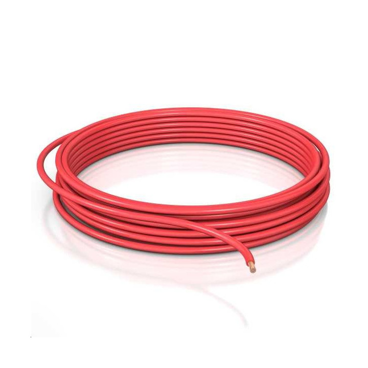 Câble monoconducteur 6mm² Rouge