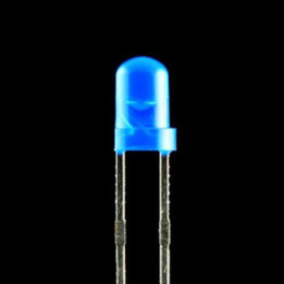 LED 3 MM BLEU
