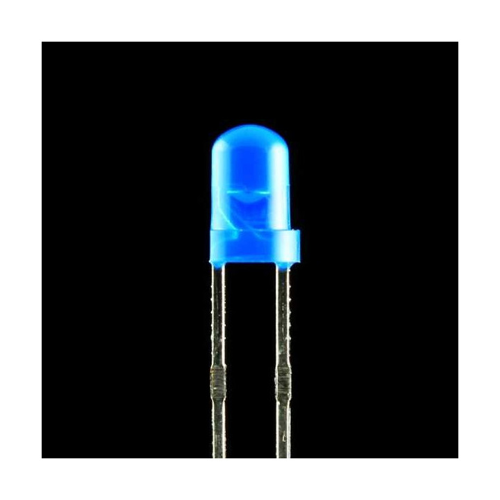 LED 3 MM BLEU