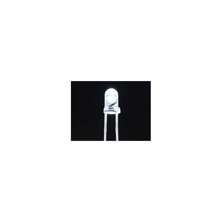 LED 3 MM BLANCHE