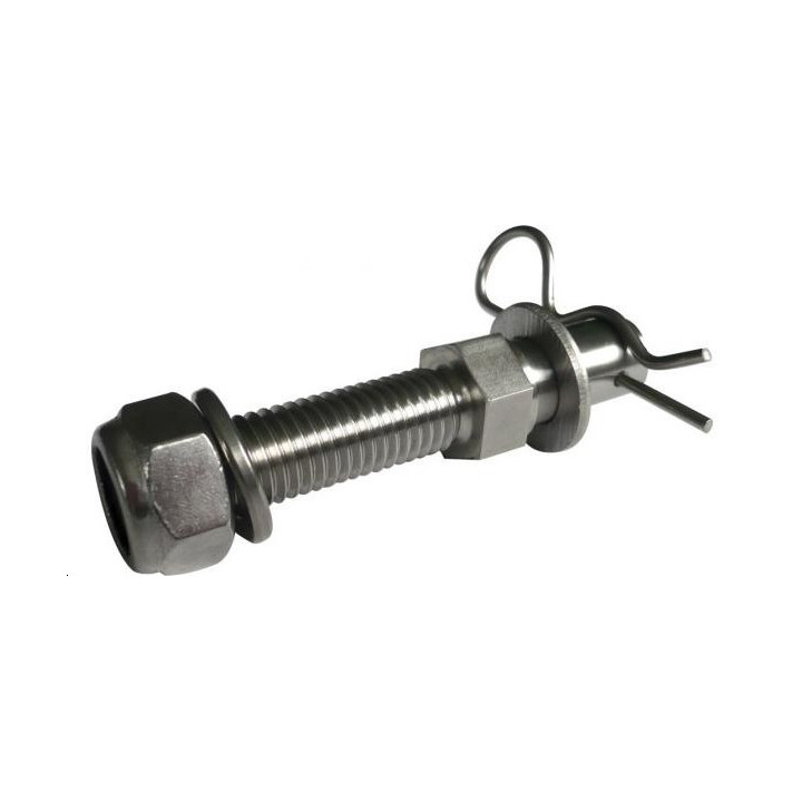 Kit attache rapide Ø 15 acier inoxy