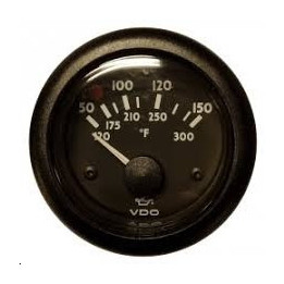 VDO Ocean Line Pressure Gauge Black