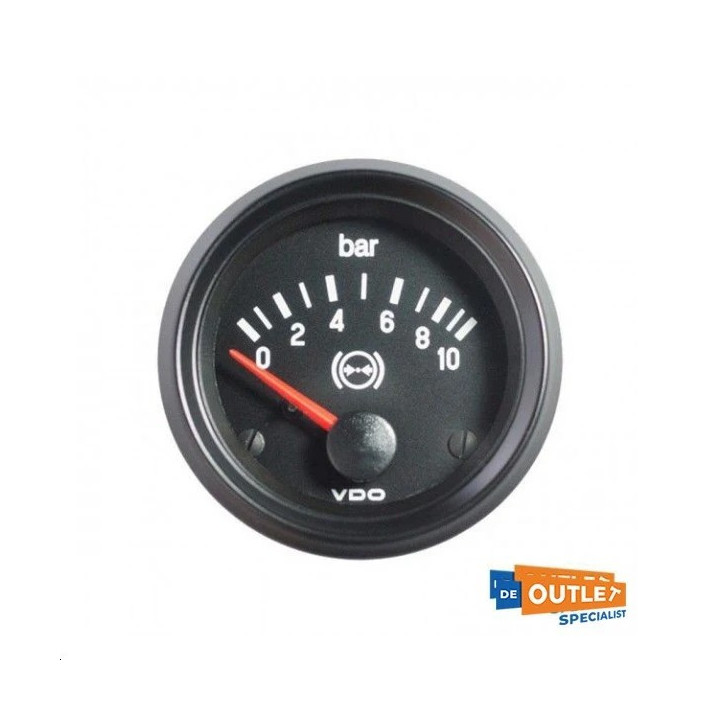 VDO barometer 10 bar/145 psi 24V