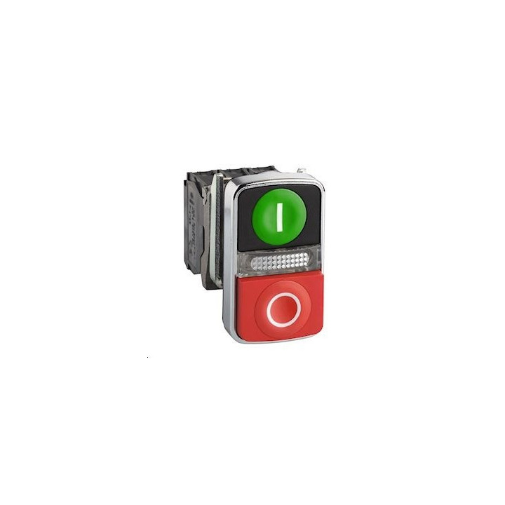 BOUTON DOUBLE TOUCHE METAL + VOY