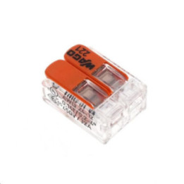 BORNE WAGO 221 2X0.2-4MM2
