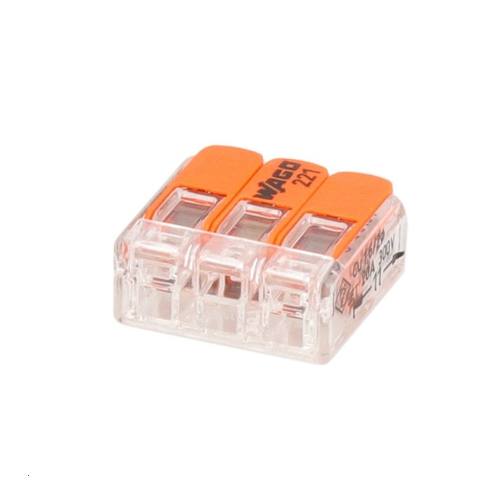 Borne Wago 3*4mm2