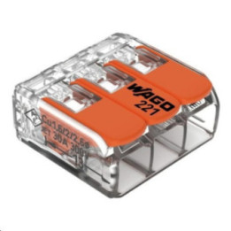 BORNE WAGO 221 3X6MM2