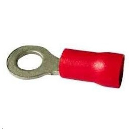 Cosse a oeil 4mm rouge