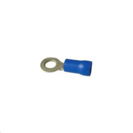 Cosse a oeil 5mm bleue